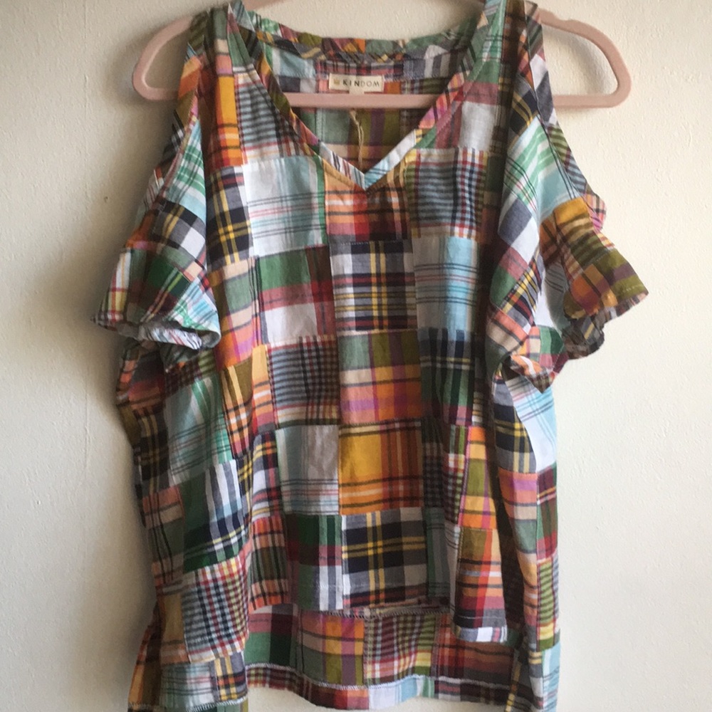 B2G1 SALE 🛍 - 
Patchwork COLD SHOULDER